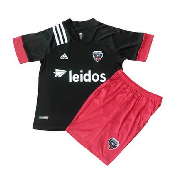 Camiseta D.C. United Replica Primera Ropa Niños 2020/21 Negro